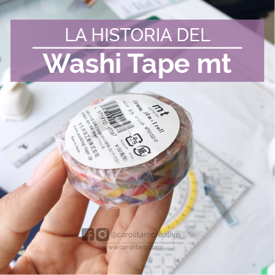 La Historia del Washi Tape MT