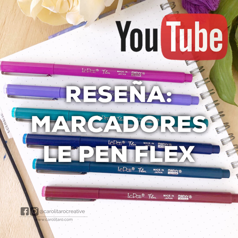 Marvy Uchida Le Pen Flex review video